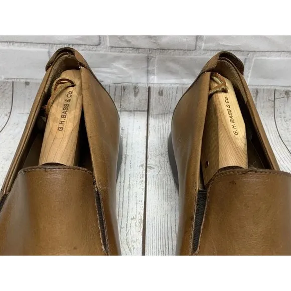 Mephisto Edlef Loafers Shoes Mens 11.5 Brown Leather Slip On Comfort Walking