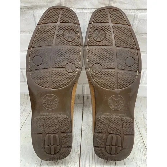 Mephisto Edlef Loafers Shoes Mens 11.5 Brown Leather Slip On Comfort Walking
