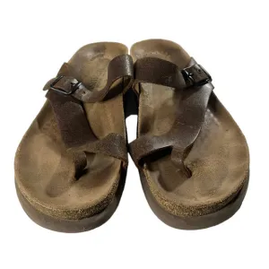 Mephisto Helen Leather Thong Sandals Women's Size 41 US 11