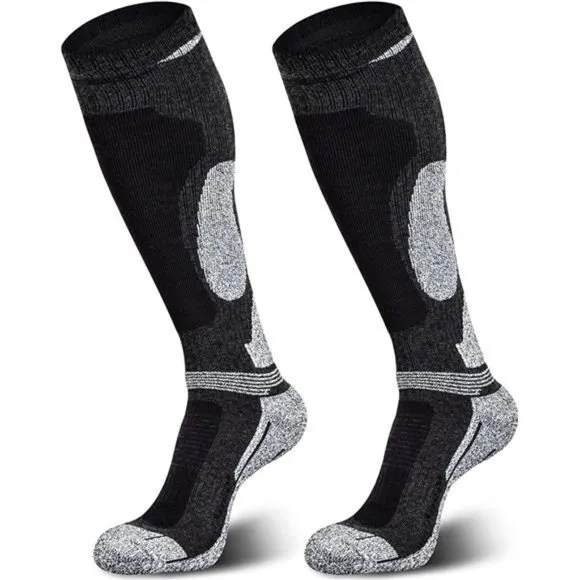 Merino Wool Ski Socks for Cold Weather Hiking Snowboarding Socks Thermal Knee