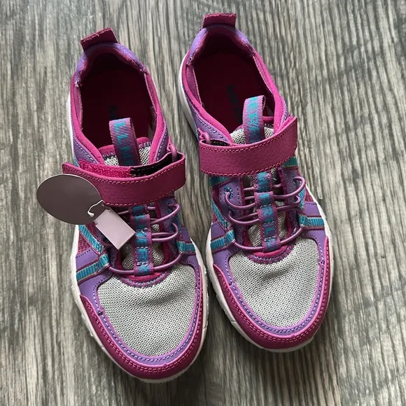 Merrell Kids fuchsia purple and Blue Sneakers size 2
