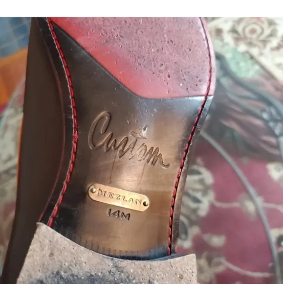 Mezlan Custom Loafers – Size 14 – Rich Brown – Retail $375