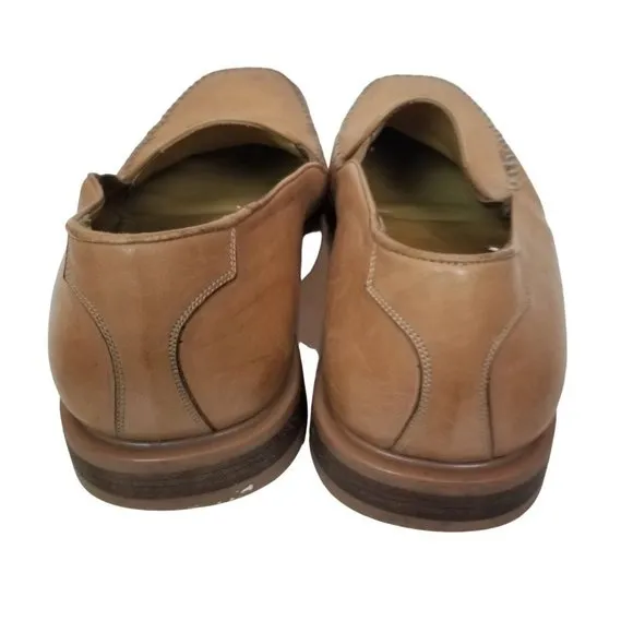 Mezlan Mens 41 EU (US 8) Brown Leather Closed Squa