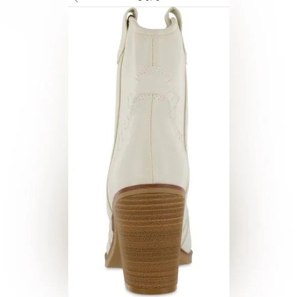 MIA Simmone Cowboy Boots ivory
