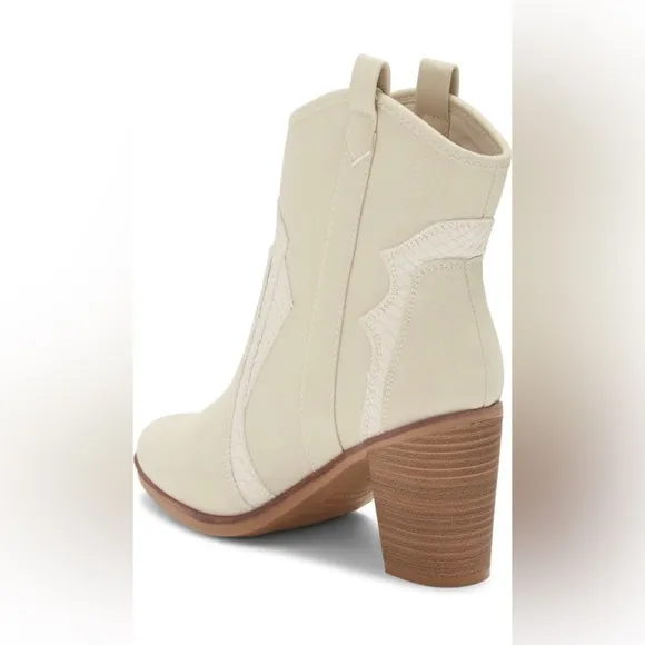 MIA Simmone Cowboy Boots ivory