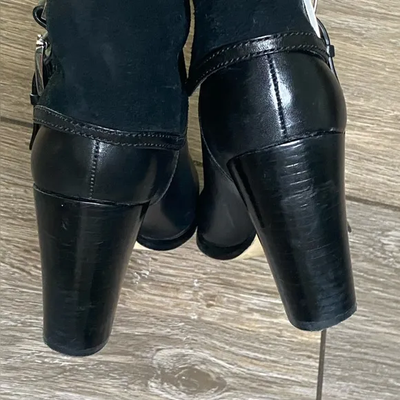 Michael Kors 6.5 Black Felton Boots