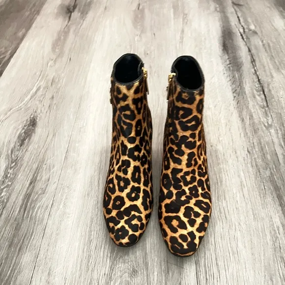 Michael Kors Elsa Mid Bootie Cheetah. Hair-calf  ✨brand new✨ No box