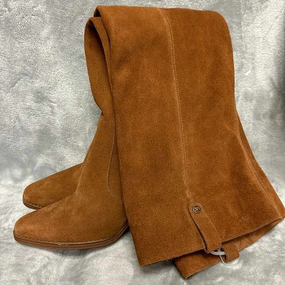 Michael KORS Harlow Suede OTK Boots
