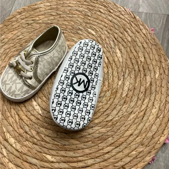 Michael Kors Kids' Cream Sneakers
