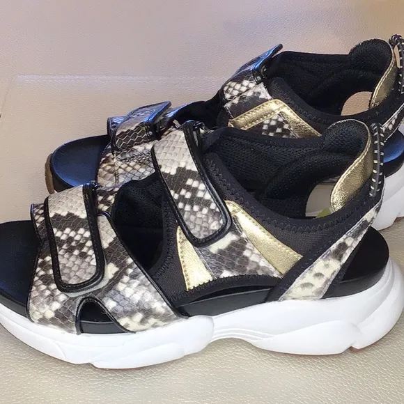 Michael Kors Snake Print Sandals size 8.5 M