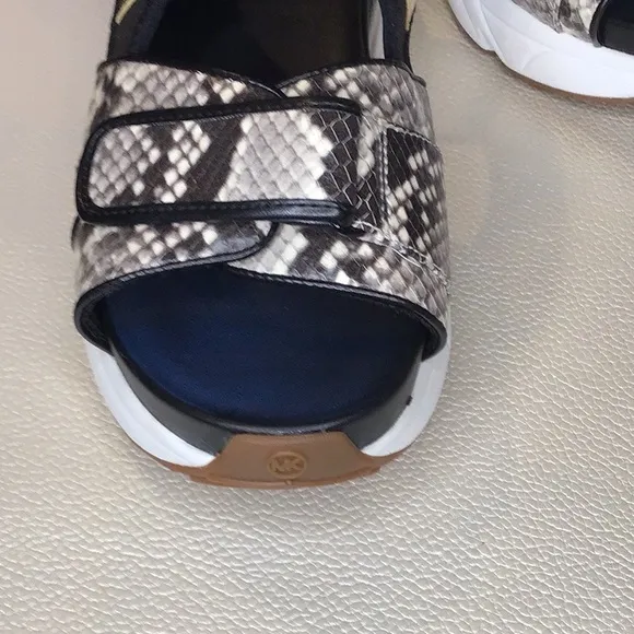 Michael Kors Snake Print Sandals size 8.5 M