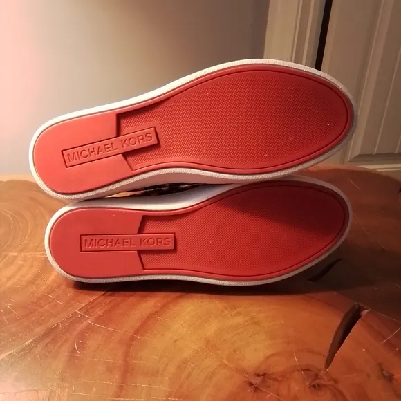 Michael Michael Kors Slip-on Sneakers in Calf Hair Leopard Print - 7.5