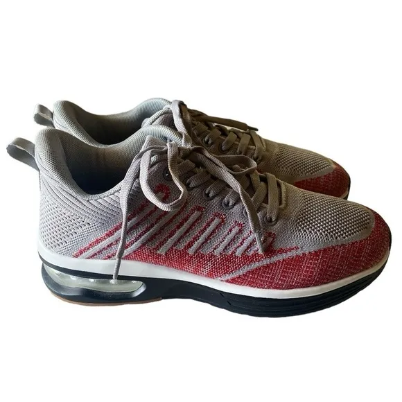 MISHANSHA Men’s Walking Running Travel Gym Sneakers  Fatigue Reviver Size 8