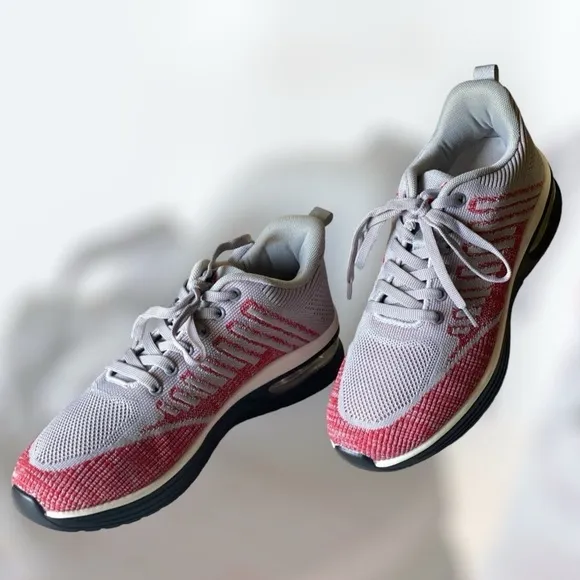 MISHANSHA Men’s Walking Running Travel Gym Sneakers  Fatigue Reviver Size 8