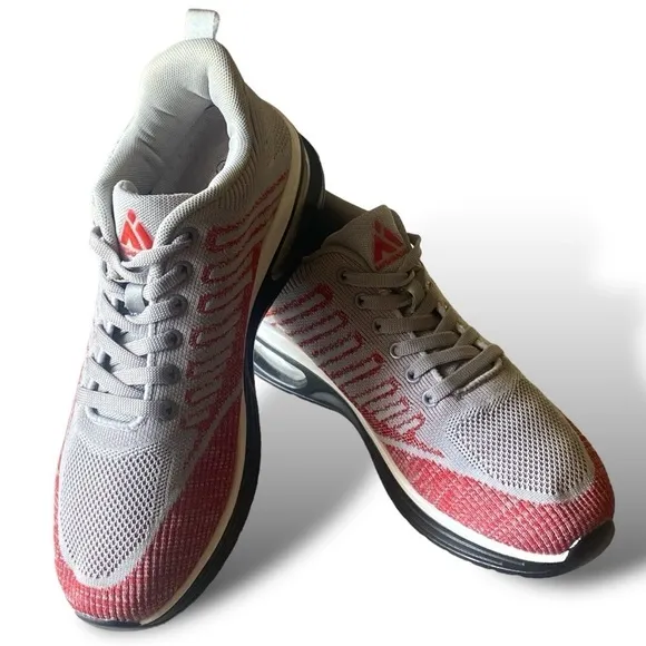 MISHANSHA Men’s Walking Running Travel Gym Sneakers  Fatigue Reviver Size 8