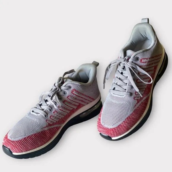 MISHANSHA Men’s Walking Running Travel Gym Sneakers  Fatigue Reviver Size 8