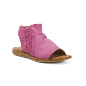 MIZ MOOZ Fuchsia Leather Flaire Flats
