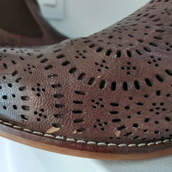Mona Flying Leather‎ Chelsey Boots Size 9.5