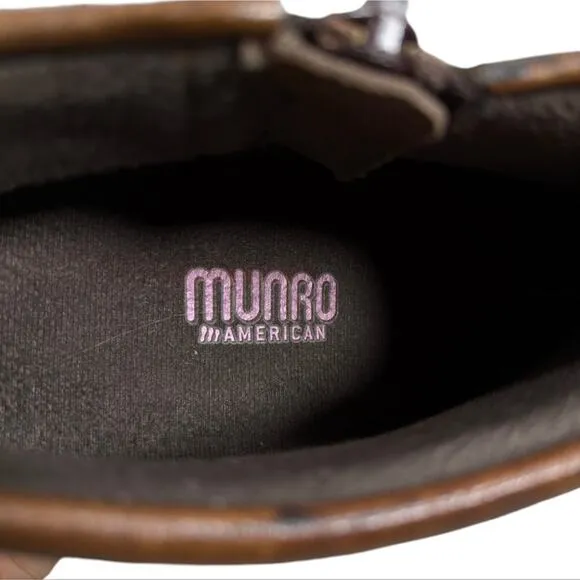 Munro Grace Ankle Boots GUC $229 Size 7.5M   S2878