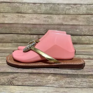 Mystique Bejeweled Thong sandals