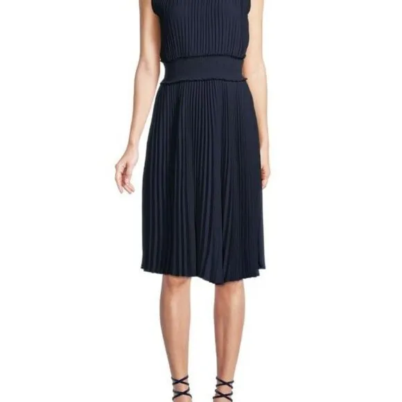 NANETTE Lepore Pleated Blouson Dress