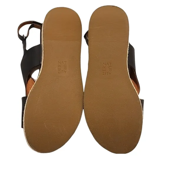 NATURALIZER Baya Crossband Espadrille Slingback Sandals Size 8 NWOT
