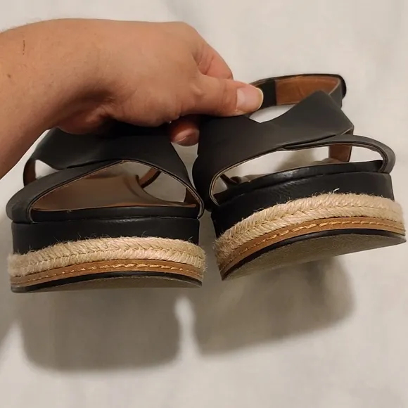 NATURALIZER Baya Crossband Espadrille Slingback Sandals Size 8 NWOT