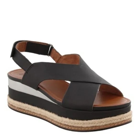 NATURALIZER Baya Crossband Espadrille Slingback Sandals Size 8 NWOT