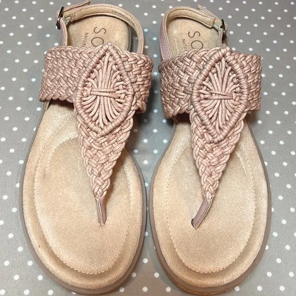 Naturalizer macrame sandals