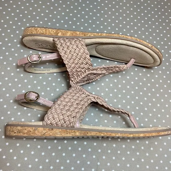 Naturalizer macrame sandals