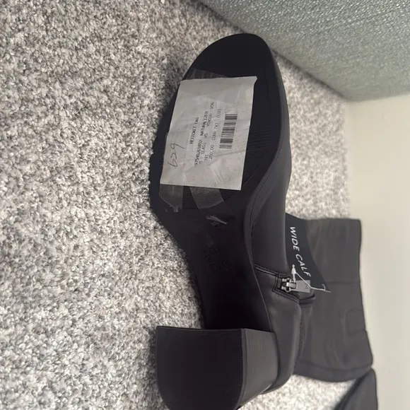 Naturalizer Ona Black Boots- 9.5 NWT