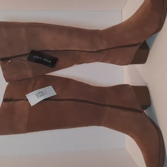 Naturalizer Suede Riding Boot, Style - Kailyn, Medium Width, Wide Calf, …