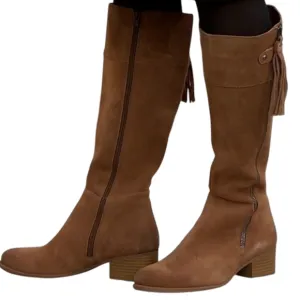 Naturalizer Suede Riding Boot, Style - Kailyn, Medium Width, Wide Calf, …
