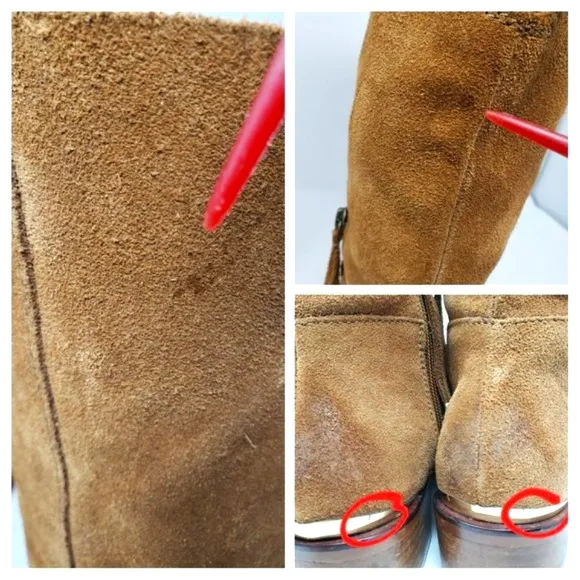 Naughty Monkey Brown Leather Boots