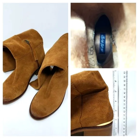 Naughty Monkey Brown Leather Boots
