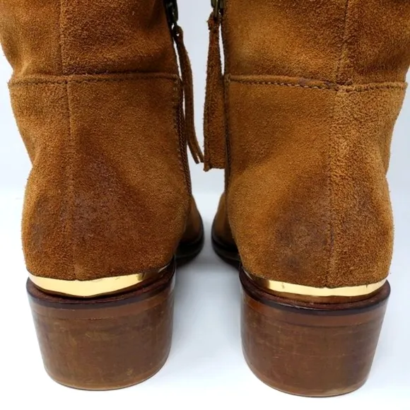 Naughty Monkey Brown Leather Boots