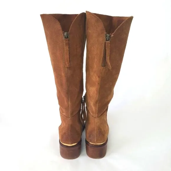 Naughty Monkey Brown Leather Boots
