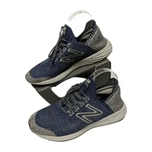 NB New Balance Sneakers Fresh Foam CRUZ Men Running Ltweight Navy Blue Knit 8.5