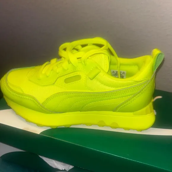 Neon Yellow Sneakers