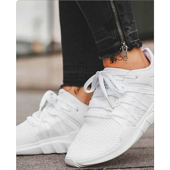 New Adidas Originals WOMEN'S EQT RACING ADVWomen White Size 7.5