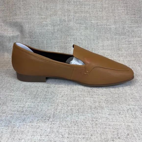 NEW Aerosoles Paynes brown leather slip on loafers shoes size 11M casual office