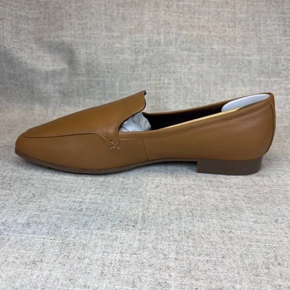 NEW Aerosoles Paynes brown leather slip on loafers shoes size 11M casual office