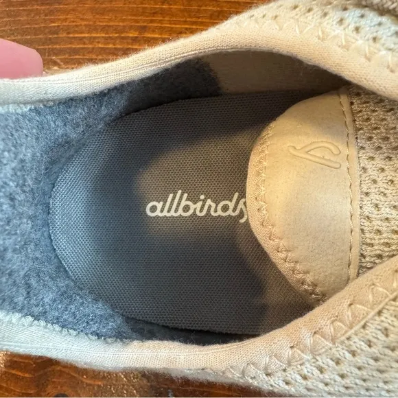 NEW ALLBIRDS TREE RUNNERS LIGHT TAN SHOES ATHLETIC SNEAKERS MENS SIZE 12