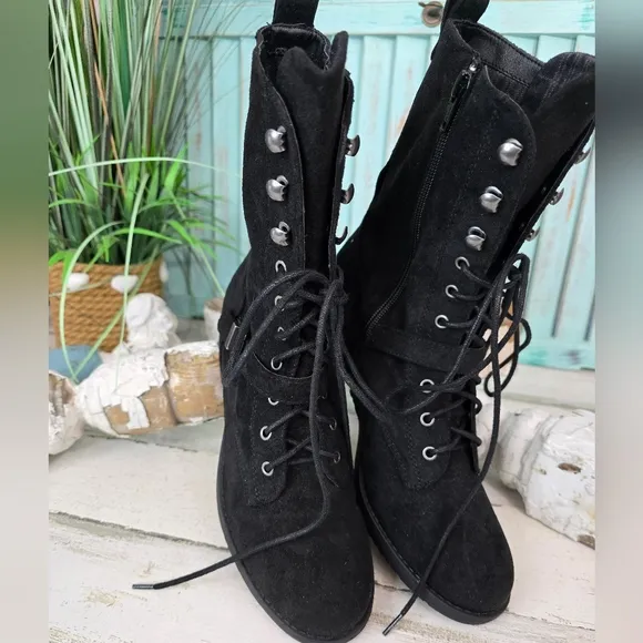 NEW American Rag Reighn Lace-Up Combat Boots