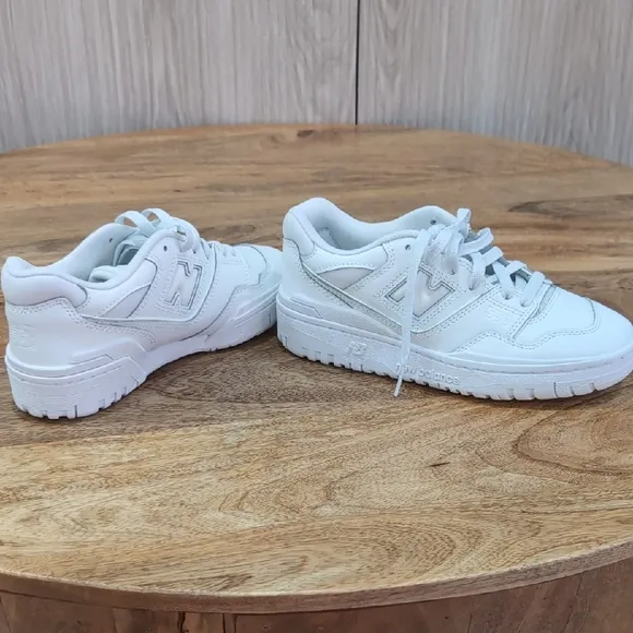 New Balance 550 Kids White Sneakers Big Girl/Boy 4.5