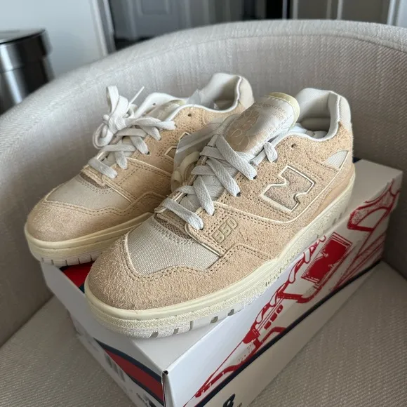New Balance 550 x Aime Leon Dore Taupe Suede