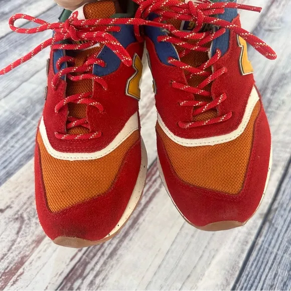 New Balance 997H Multicolor Vibrant Suede Leather Sneakers