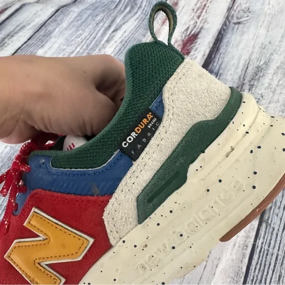 New Balance 997H Multicolor Vibrant Suede Leather Sneakers