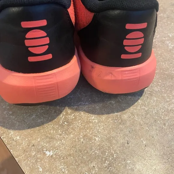 New Balance Kids'  996 v5 Orange and Black Sneakers