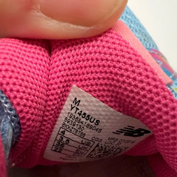 New Balance Kids Sneakers - Blue and Pink